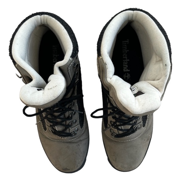 Timberland Boots Hiking Euro Hiker Winter Hiking Boots Tan Grey Black Size 11 main image 16
